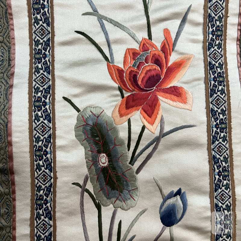 70年代 花鸟绣片一组四副 - 图6